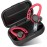 Wireless Earbud, Bluetooth Headphones 5.1 Sport Unique Earhooks, Wireless Earphones in Ear Noise Cancelling Mic Stereo Bass, 35H Playtime IPX7 Waterproof Headset for Workout Running Gym Android iOS