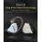 CCA C12 5BA+1DD in Ear Monitor,HiFi Bass in Ear Earphone, IEM Wired Headphones, HiFi Stereo Sound Earphones Noise Cancelling Ear Buds with 6 Balanced Armature Drivers 0.75mm 2pins Cable(No Mic,Gold)